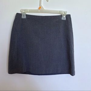 Express Pin Stripe Mini Skirt